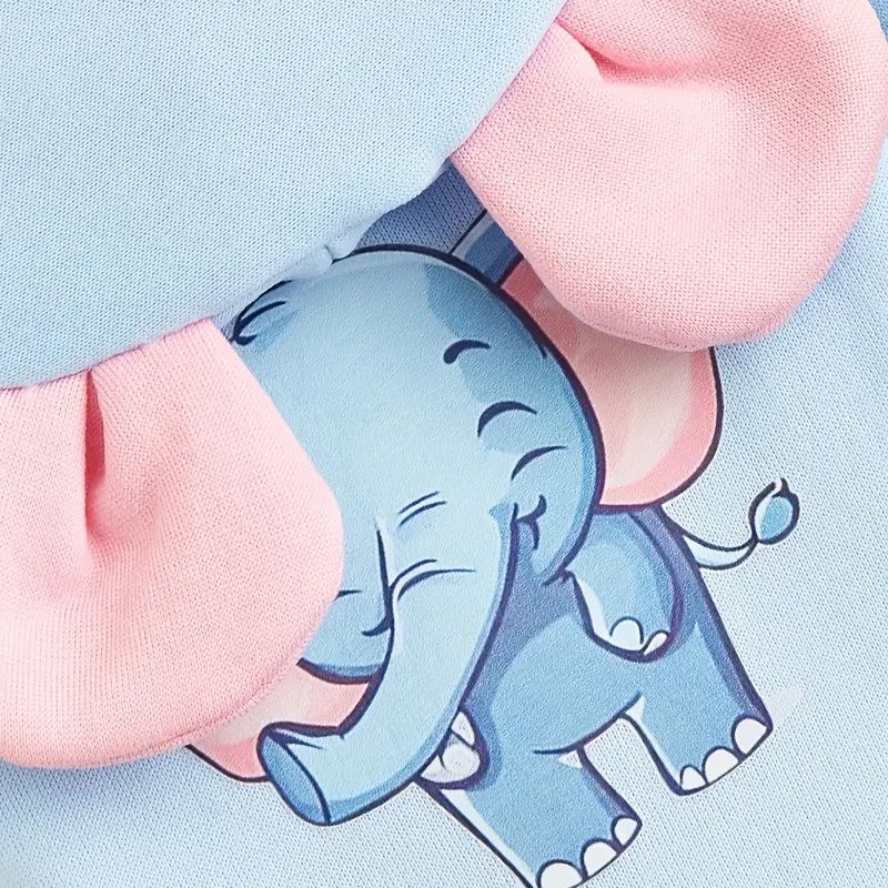 HOODIE ELEFANTE ROSA