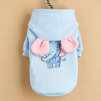 HOODIE ELEFANTE ROSA