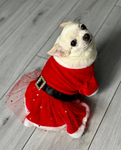 VESTIDO MAMÁ NOEL - TUTÚ